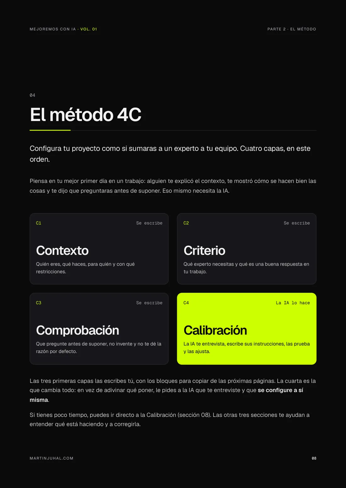 El método 4C
