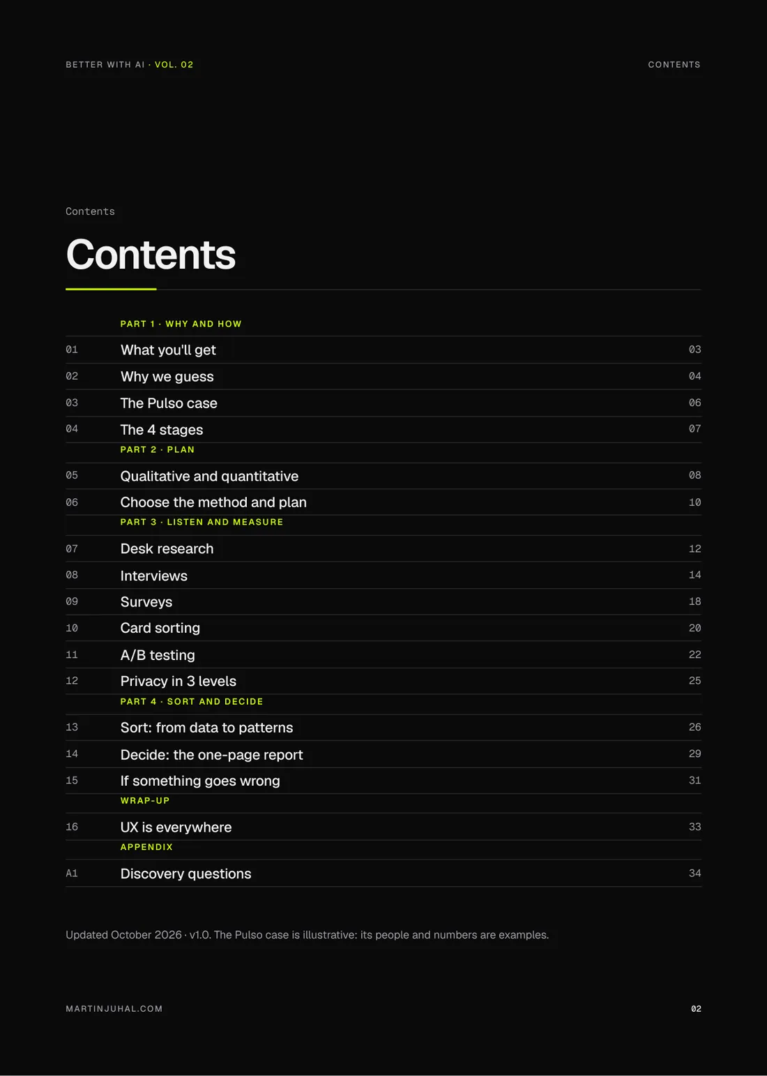 Contents