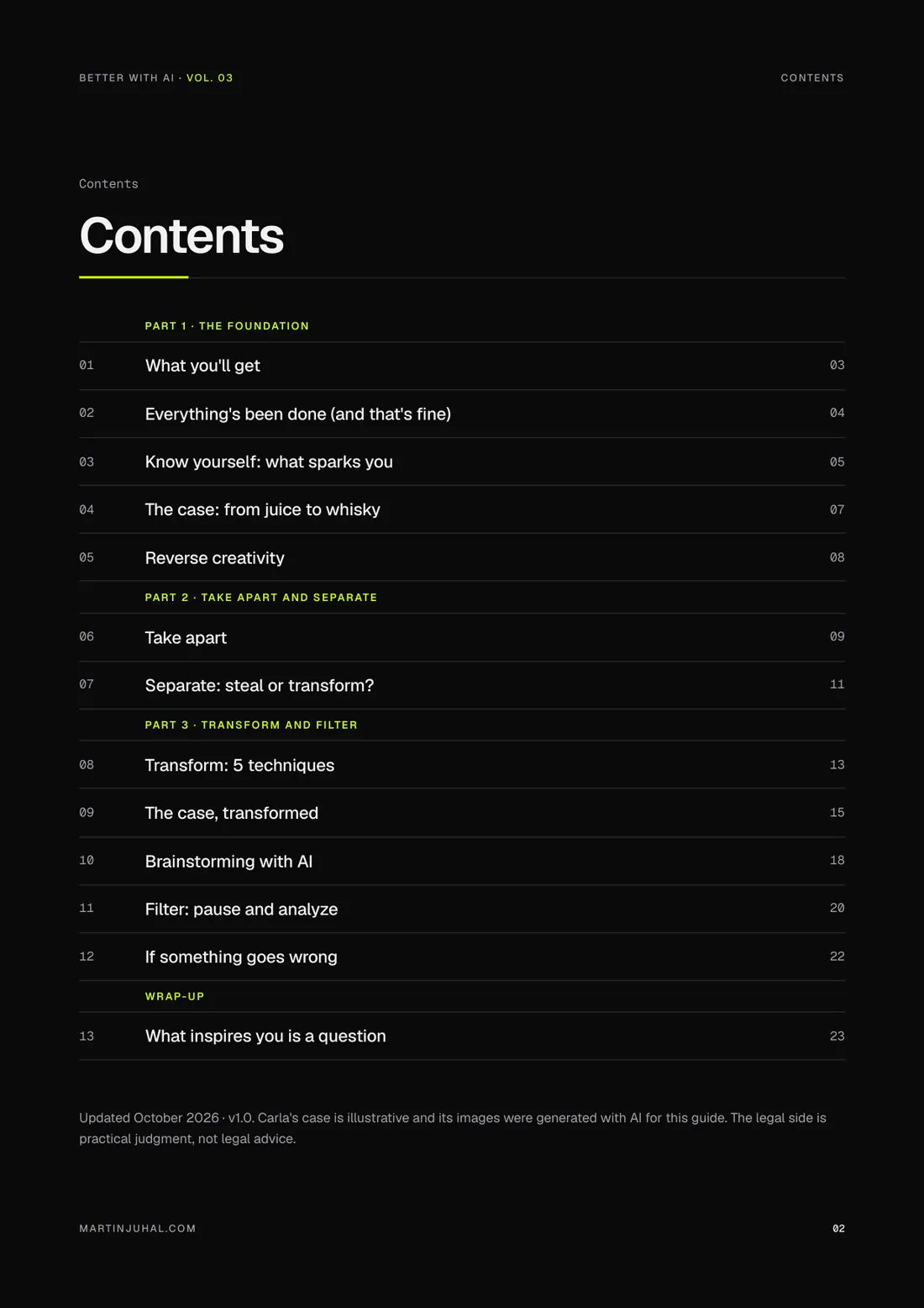 Contents