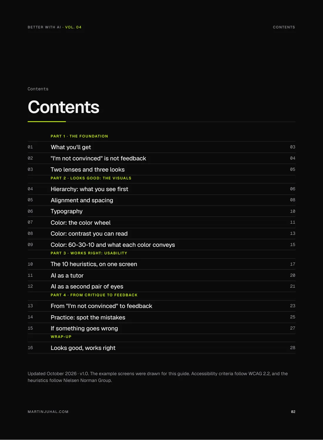 Contents