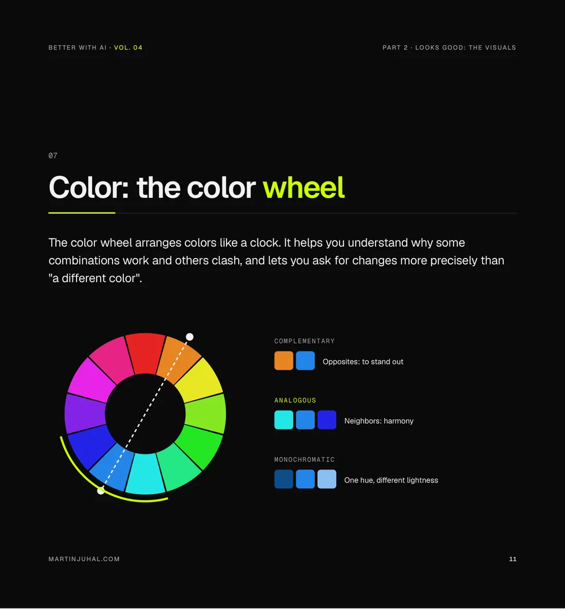 Color: the color wheel
